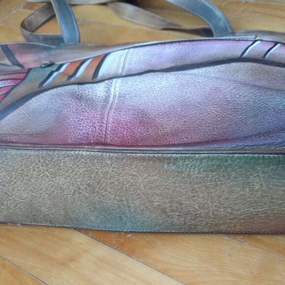 Gorgeous ANUSCHKA Leather Shoulder Bag - Picture 11 of 15